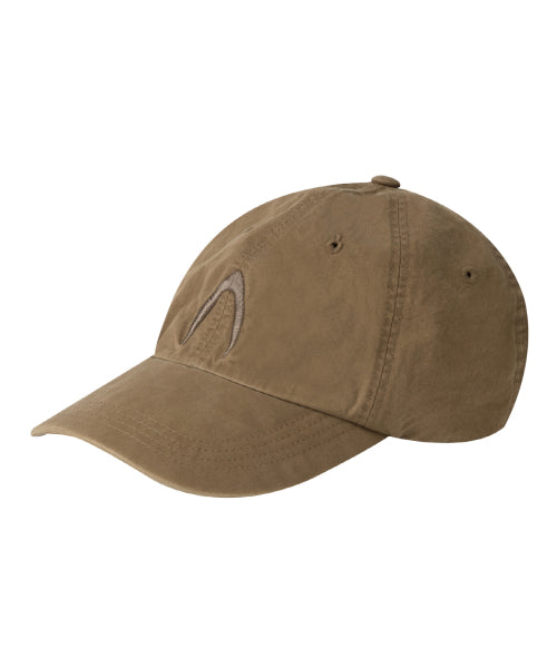 Washed Cotton Ball Cap (Khaki)