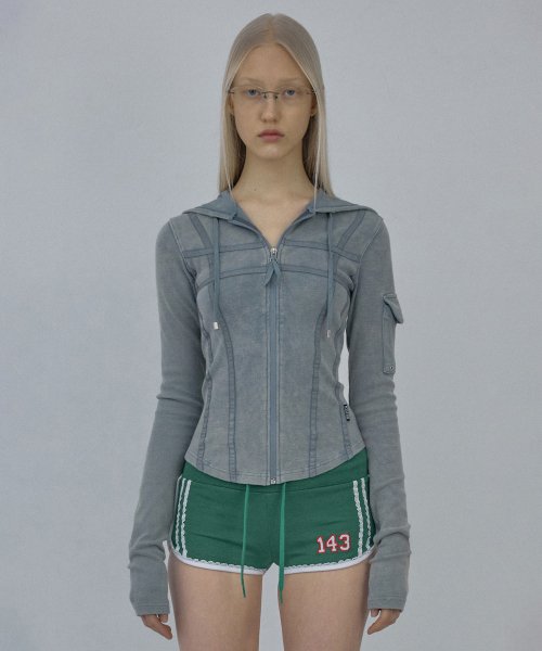 Washed Bondage Hoodie Washed Sage