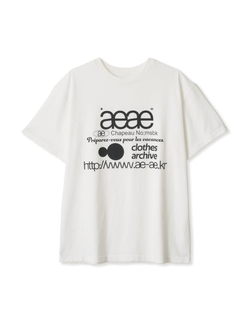 WEBロゴTシャツ[ホワイト]
