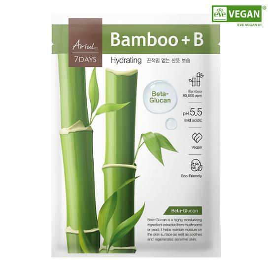 Ariel Seven Days Mask Bamboo B 1 sheet