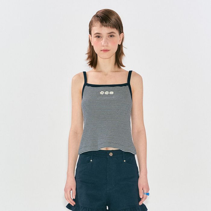 SUMMERLY SLEEVELESS TOP navy