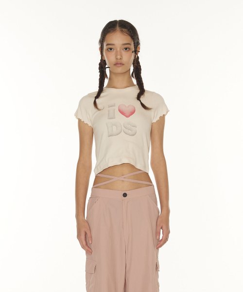 ILD CUSHION TEE - CREAM