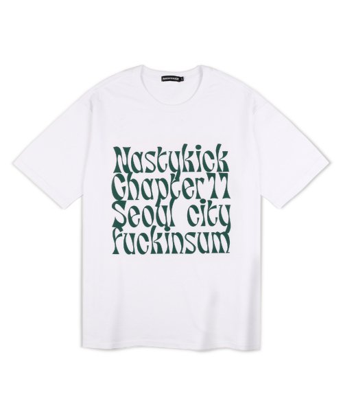 [NSTK] Kinsum Logo Tee (White)_K22QB644