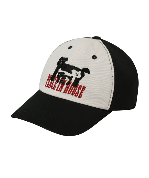 Dog House Ball Cap [Black]