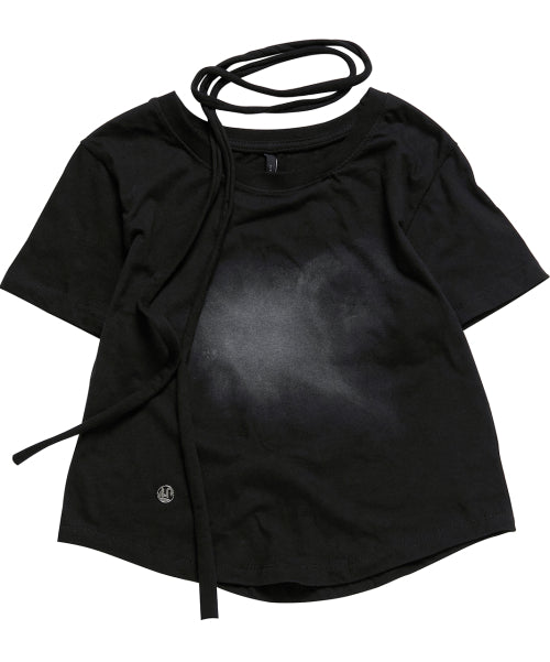 FLAREUP Vanish Tie Scarf T-Shirt (FL-114_Black) - Size & Review | Musinsa