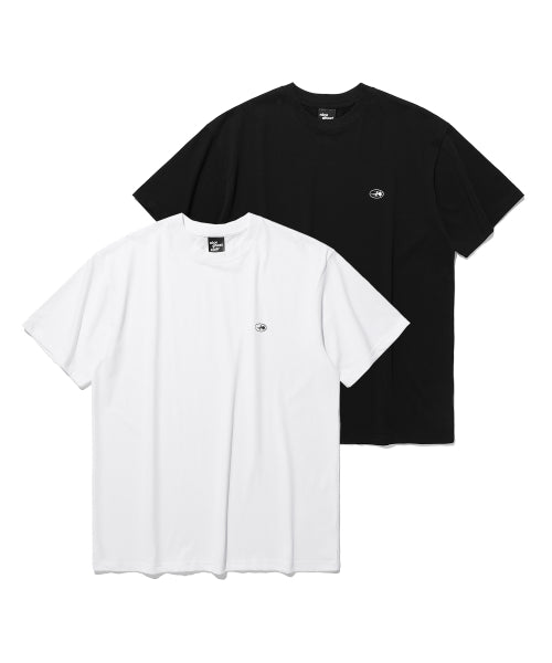 2PACK 3STAR LOGO TEE_WHITE OR BLACK (NG2DMUT500A)