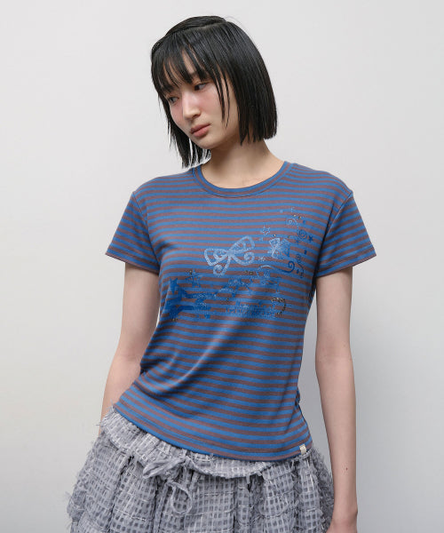 Moments Hot Fix Top [Blue]