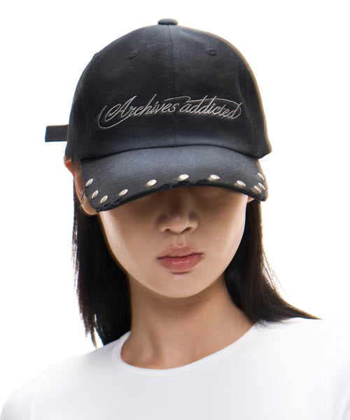 ADDICTED RIVET CAP (BLACK)
