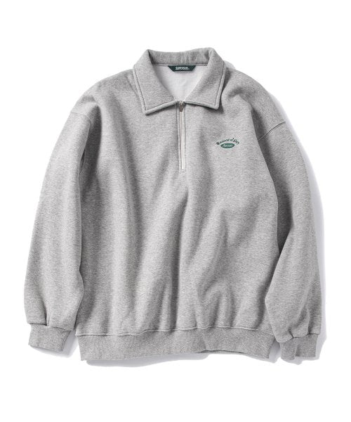Tennis Half Zip-Up - Gray