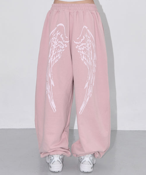 Angel Vintage Sweat Pants (BAY PINK) F25QD819