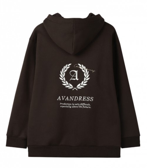 UNISEX LAUREL OVERSIZED HOODIE BROWN