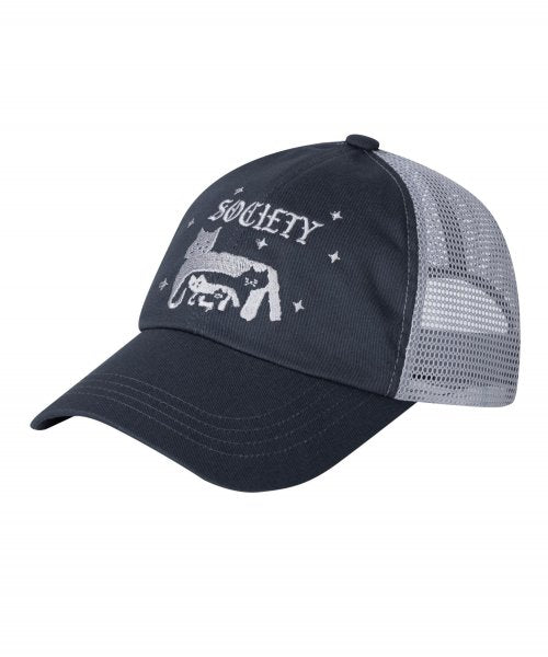 CAT SOCIETY Mesh Ball Cap [Charcoal]