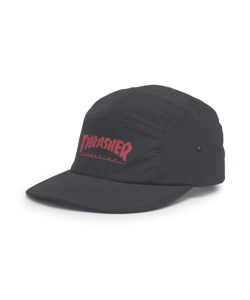 Magazine Logo Camp Cap Black