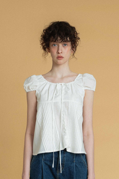 Montana Blouse_Ivory