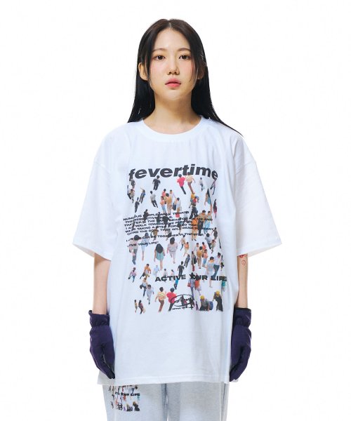 22 Citizen Graphic Short Sleeve T-Shirt White