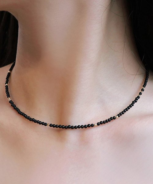 Onyx Beads Necklace