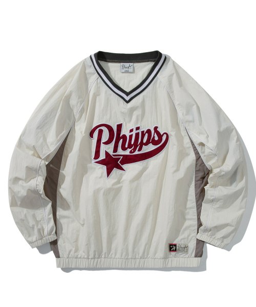 PHYPS짰 Tail Logo Long Sleeve Off White