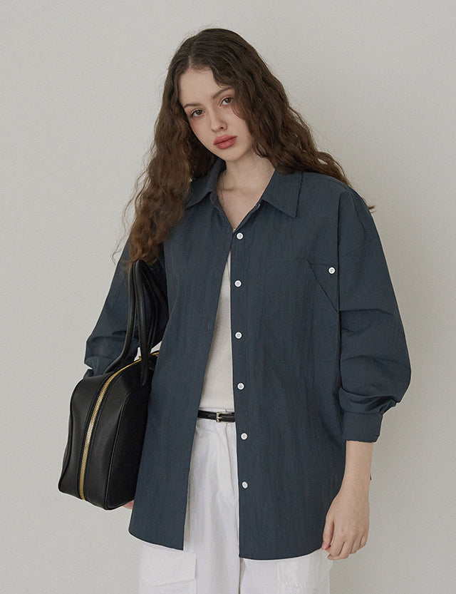 Toolwoman Bertie Pocket Point Loose Fit Shirt 80772
