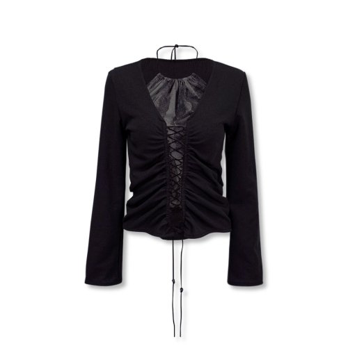 hippyish top - black