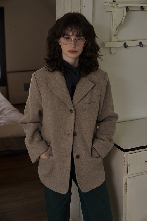 Roman Jacket_Grey Beige