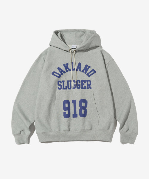 V.S.C HOOD SWEAT(OAKLAND)_3%MELANGE GRAY