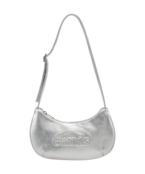 Embossed Mini Bag-Silver