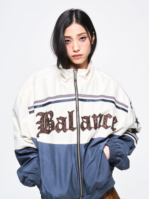 BALANCE BOMBER JACKET IVORY