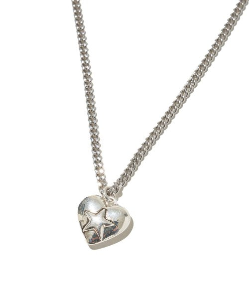 lotsyou_Chubby Heart Star Necklace