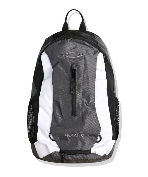 NOI1089 Multi Logo Backpack (Gray)