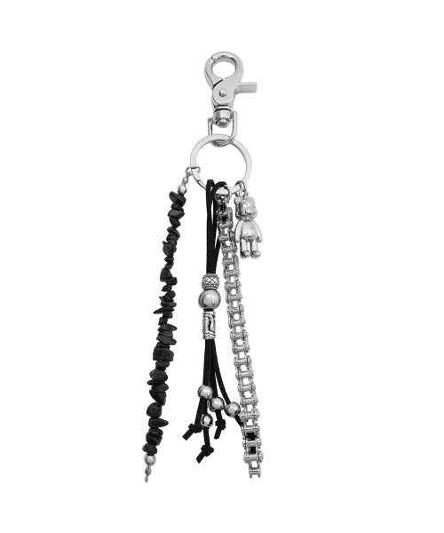 OY ODOLLY LAYERED KEYCHAIN - Size & Review | Musinsa