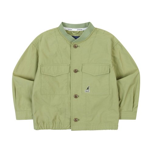 KANGOL KIDS Two-Pocket Blouson OB 0002 Light Khaki - Size & Review | Musinsa