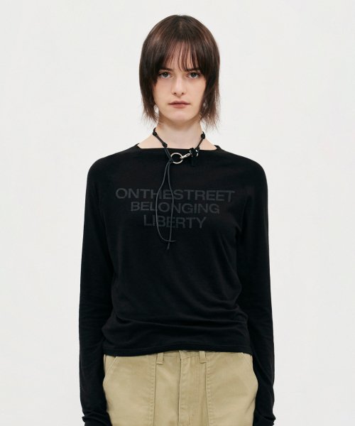Hall Raglan T-Shirt [Black]