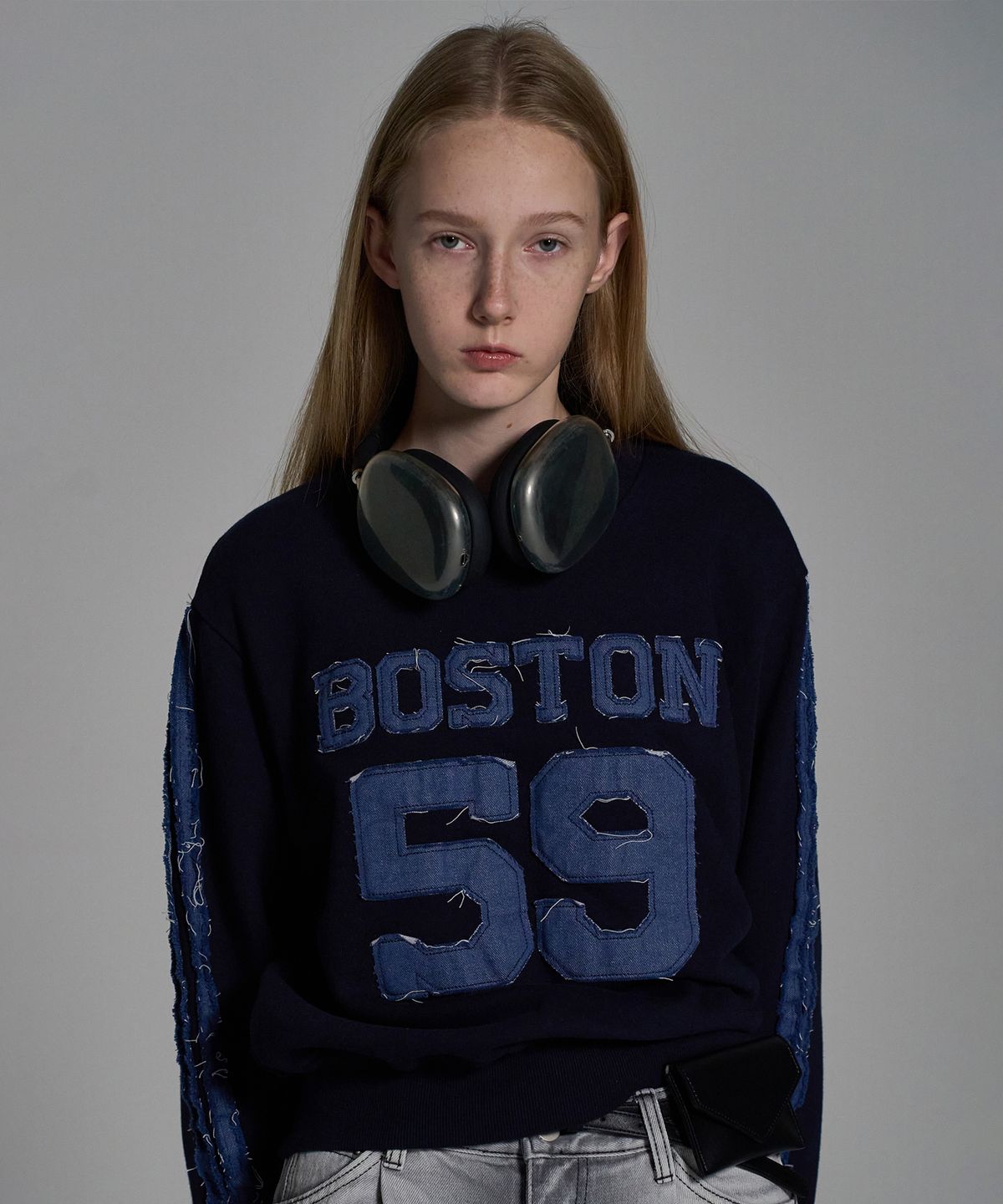 ELLIOTI Football Sweatshirts_Navy - Size & Reviews | MUSINSA