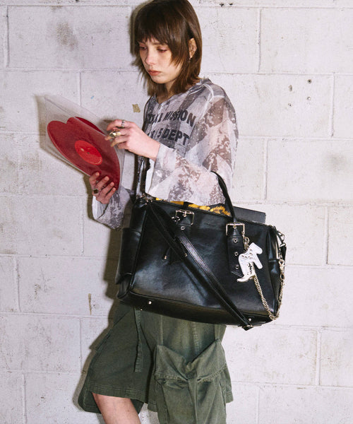 SAND MUSEUM ROVER TOTE BAG [Black] - Size & Review | Musinsa