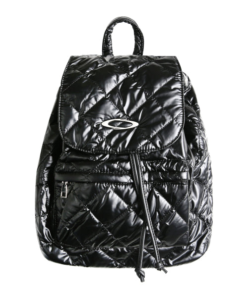 NOI1392 Quilting Flip Backpack (Black)