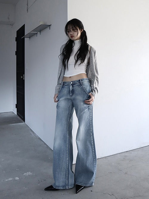Clata [It takes 2 weeks after ordering] Classic light denim