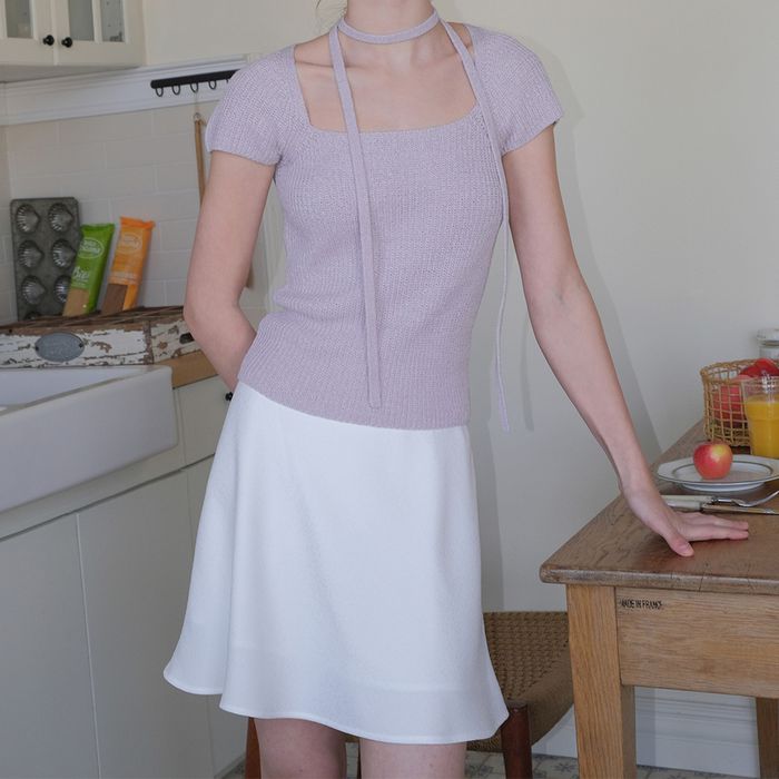 [6차] Rena Jacquard Mini Skirt (3 Colors)