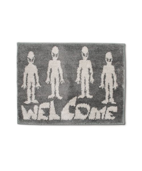 GAC006 Alien Welcome Mat (Khaki Beige)