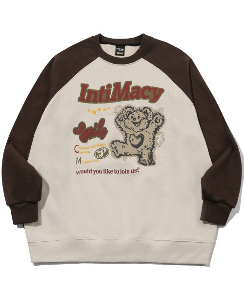 Macy Bear Sweatshirt Beige Brown