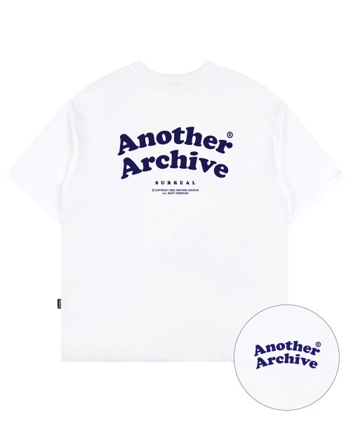 Arch Fancy Logo Short Sleeve_T-shirt_White