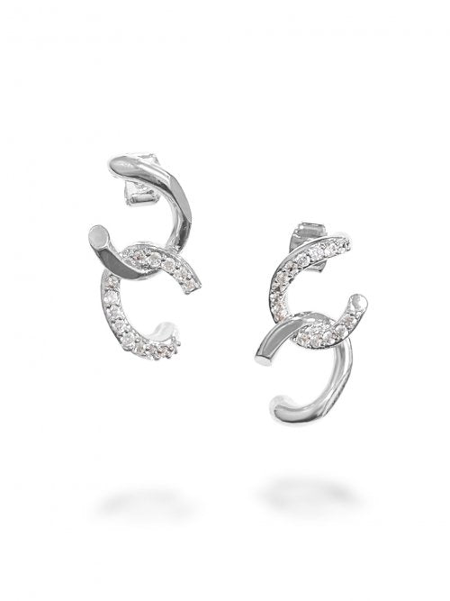Bella Earrings (Silver)