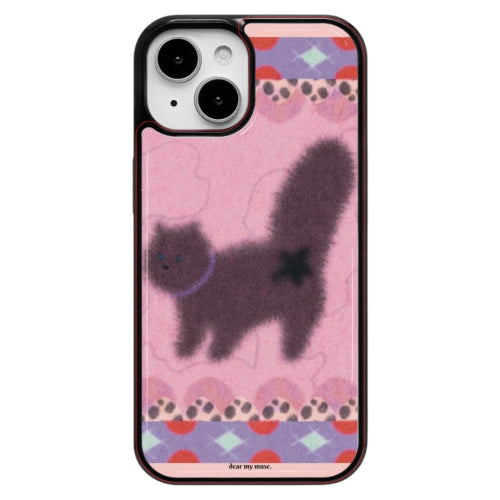 (epoxy) a warm & lovely cat epoxy iPhone Galaxy case