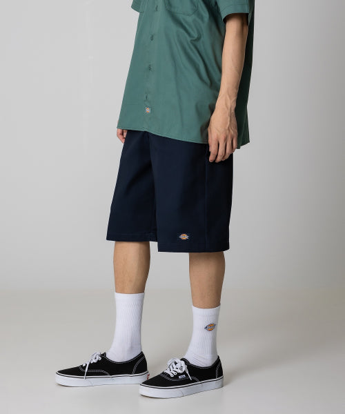 ルーズフィット ワークショーツ ダークネイビー