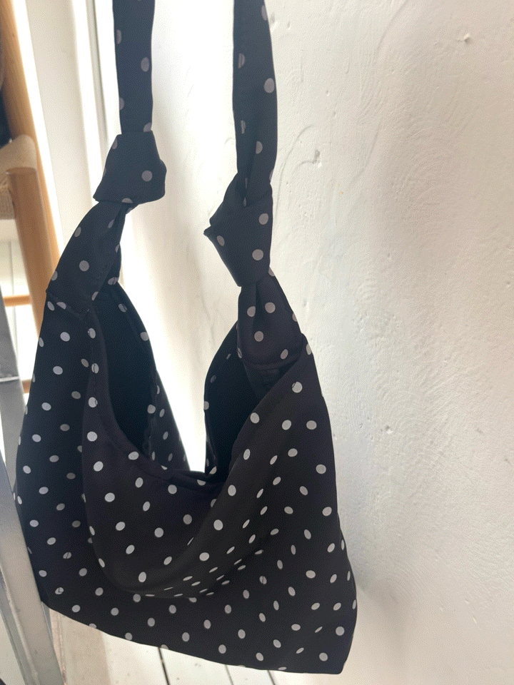 Myovillage Dot Knot Satin Bag