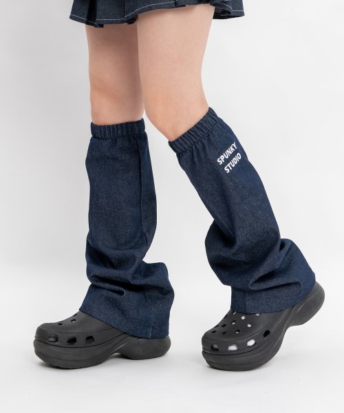 Leg warmer (denim)