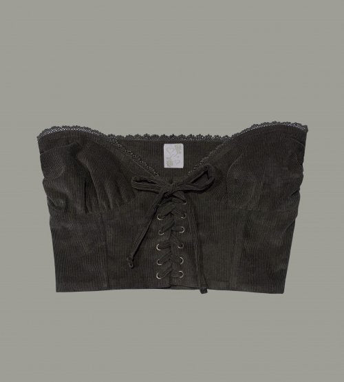Monica top-brown