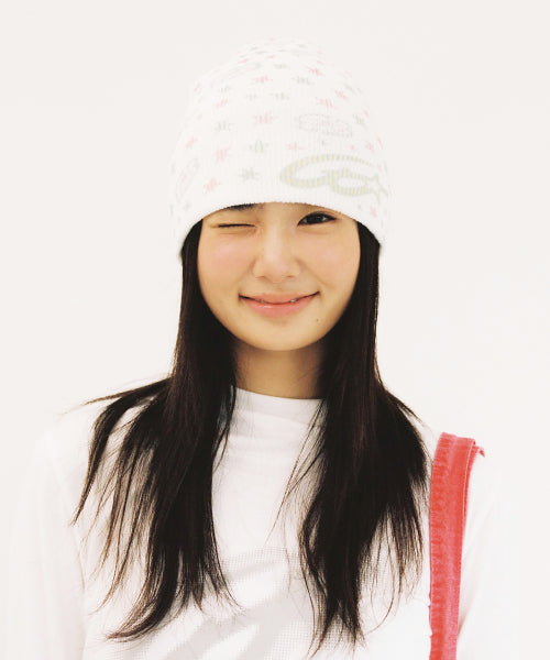WEBHOUSE Sweety Pastel Beanie - White - Size & Reviews | MUSINSA