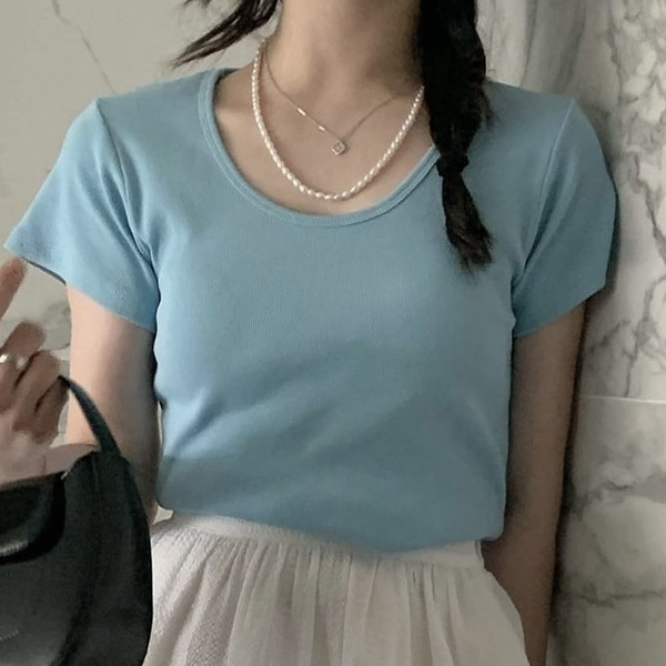 London Plate Women's T-Shirt Cap Sleeve Short Sleeve Cotton Pink Cropped Summer T-Shirt