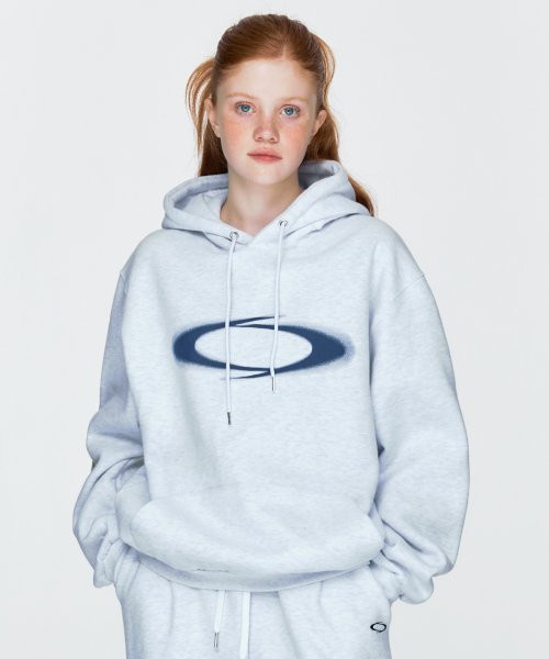 NOI1051 [Fleece Lined] Graphic Logo Hoodie (Ivory)