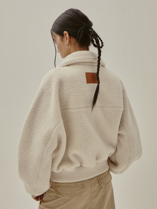 CROP FLEECE JACKET IV